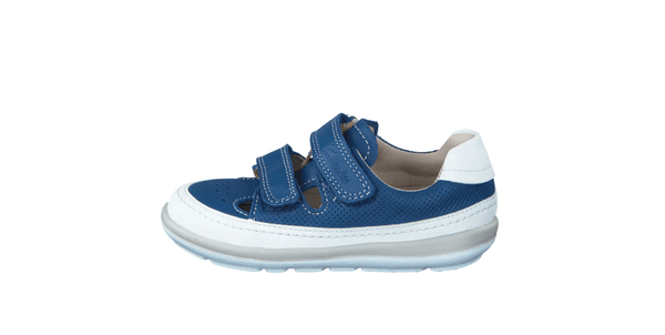 Clarks Softly Navy Fst Younger Boys Shoes - Stockpoint Apparel Outlet