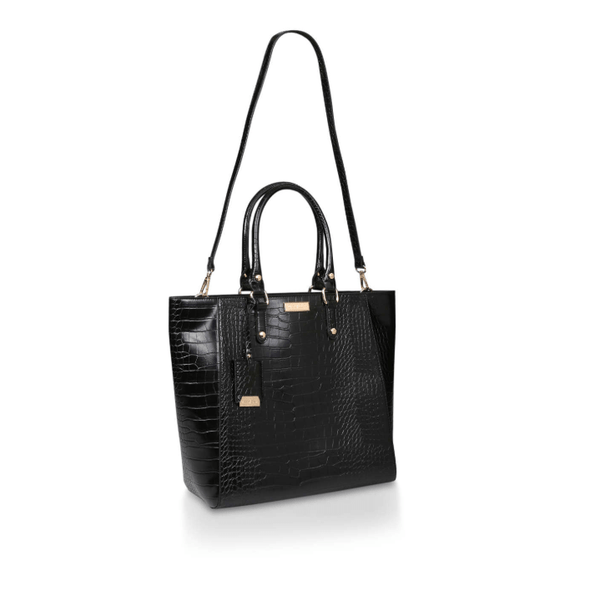 Kurt Geiger Carvela Black Arlette Womens Tote Bag - Stockpoint Apparel Outlet