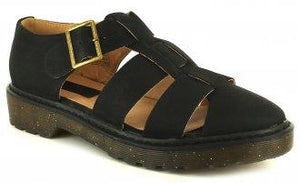 Topshop Heather Womens/Girls Black Sandals - Stockpoint Apparel Outlet