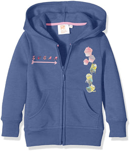 Universal Pictures Minions Blue Baby Girls Hooded Top - Stockpoint Apparel Outlet