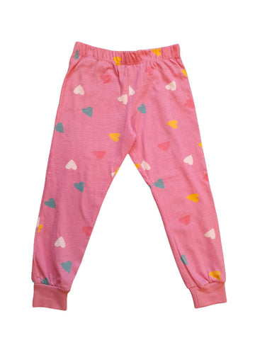 Peppa Pig Love Hearts Pink Younger Girls Bottoms - Stockpoint Apparel Outlet