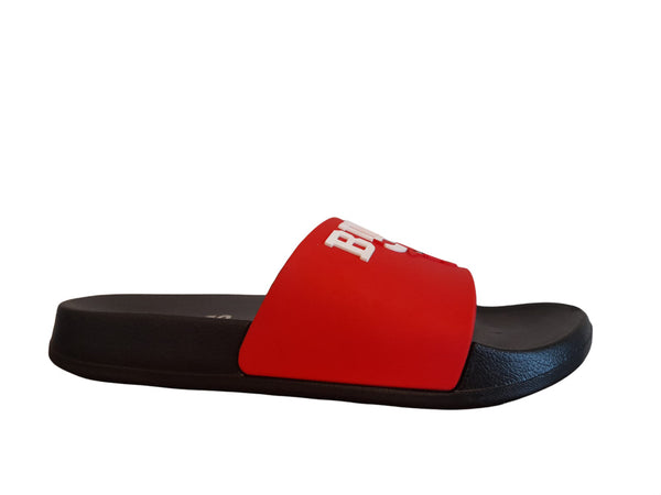 NBA Chicago Bulls Red Unisex Sliders Sandals - Stockpoint Apparel Outlet