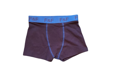 F&F Kids Navy Blue Older Boys Boxers - Stockpoint Apparel Outlet