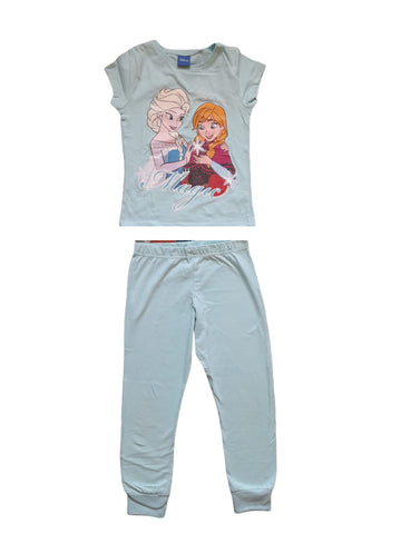 Disney Frozen Blue Younger Girls Pyjamas - Stockpoint Apparel Outlet