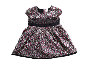 Strawberry Faire Purple Floral Baby Girls Dress - Stockpoint Apparel Outlet
