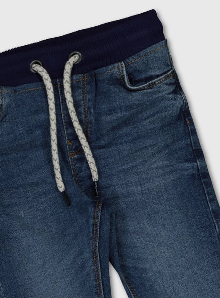 Tu Blue Midwash Denim Baby Boys Jeans - Stockpoint Apparel Outlet