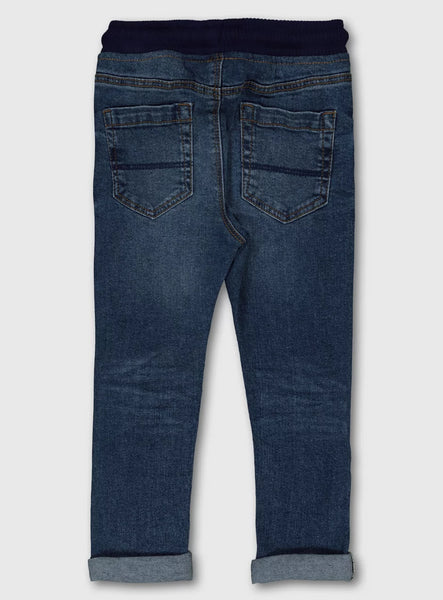 Tu Blue Midwash Denim Baby Boys Jeans - Stockpoint Apparel Outlet