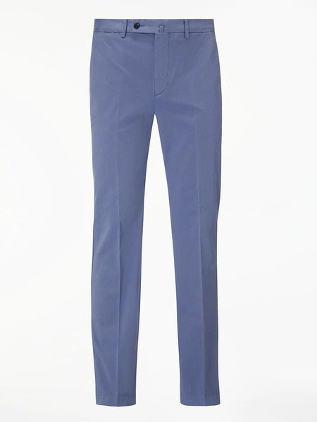 Hackett London Tailored Sanderson Boys/Men Chinos, Sandy Blue - Stockpoint Apparel Outlet