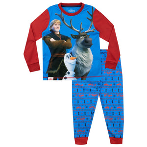 Disney Frozen Pyjama Set - Kristoff, Olaf, and Sven