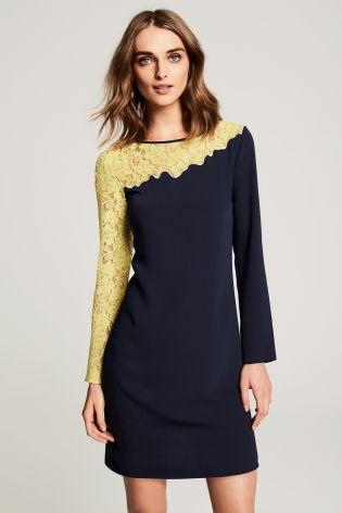 Next Lace Long Sleeve Dress - Stockpoint Apparel Outlet