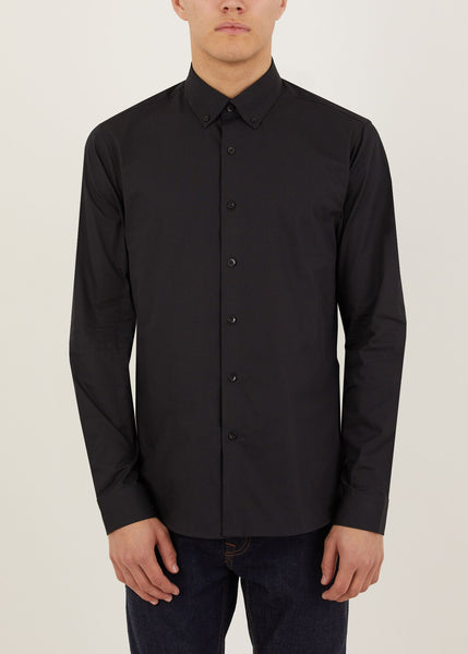 Peter Werth Peak Mens Long Sleeved Shirt - Black