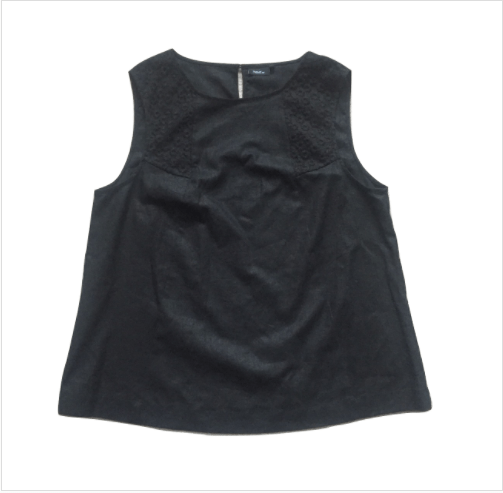 Next Black Linen Lace Shell Top – Stockpoint Apparel Outlet