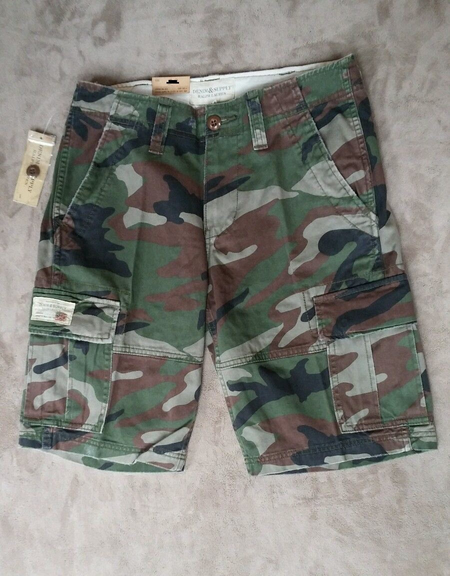 Ralph lauren camo hot sale cargo shorts