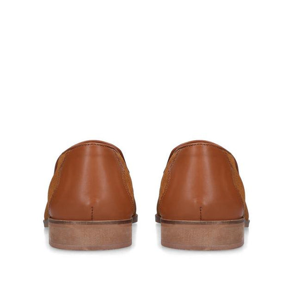 Kurt Geiger Buster Tan Suede Mens Tassel Loafers - Stockpoint Apparel Outlet