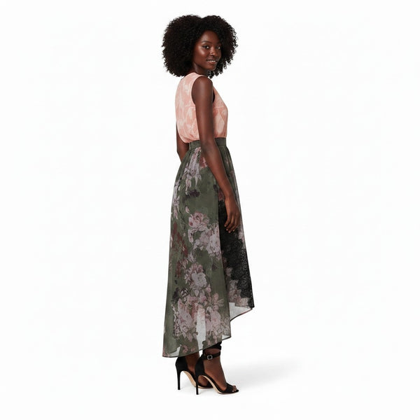 Next Green Floral Womens Skirt