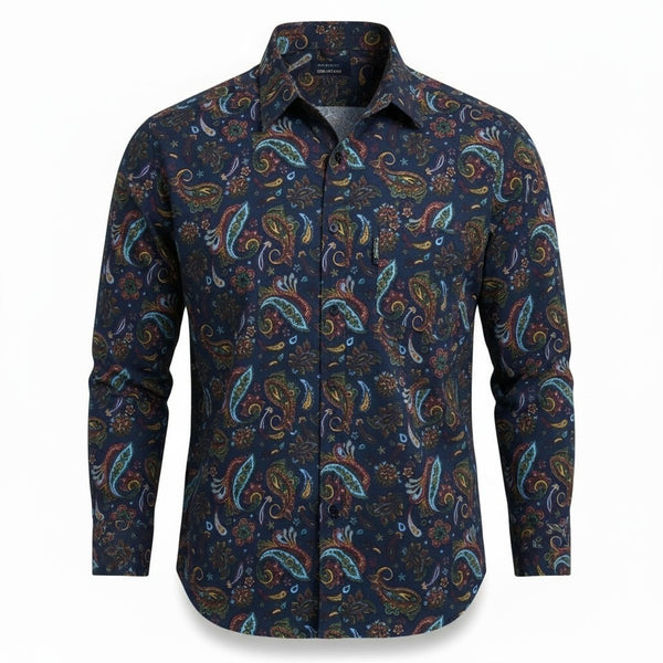 Guinness Navy Long Sleeve Mens Shirt