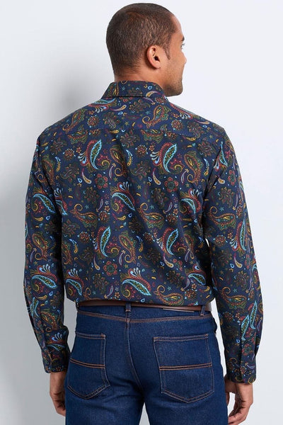 Guinness Navy Long Sleeve Mens Shirt