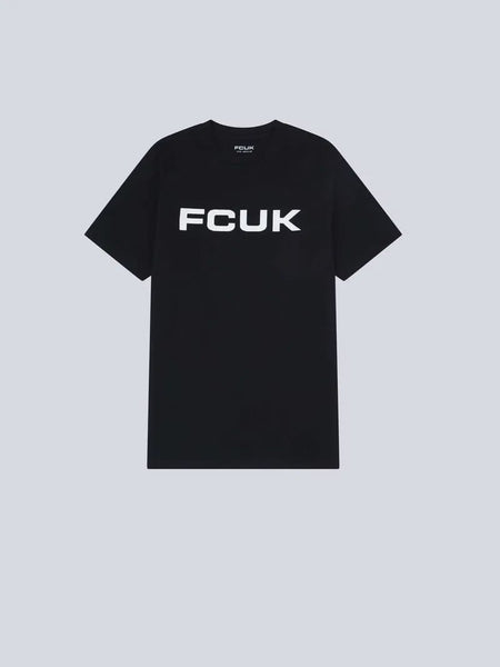 FCUK Black& White Mens T- Shirt