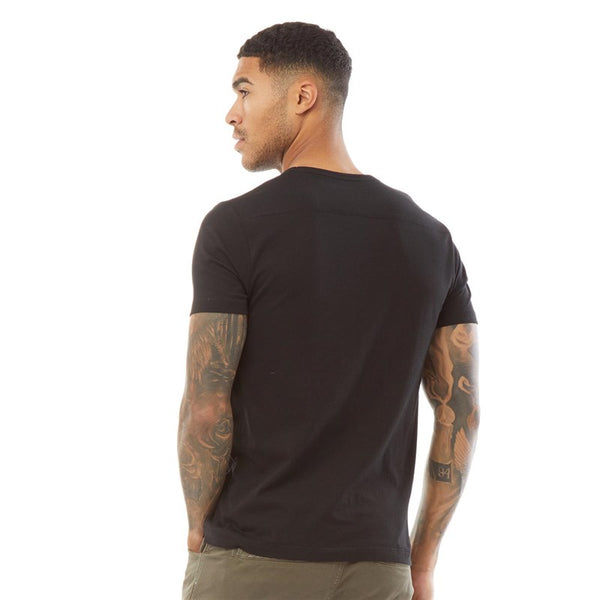 FCUK Black& White Mens T- Shirt