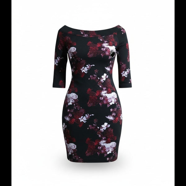 Primark Black Floral Womens Dress