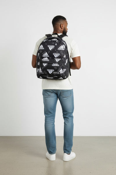 Adidas Black& White Mens Backpack