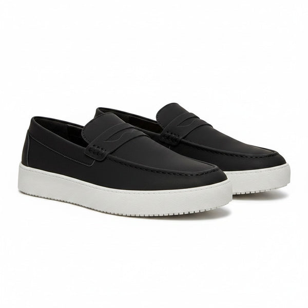 Brave Soul Black Mens Loafers