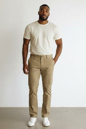 Amazon Khaki Brown Mens Trousers