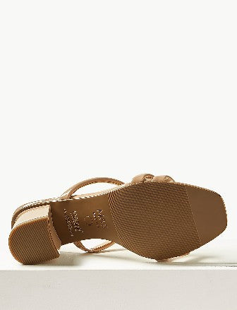 M&S Nude Standard Fit Womens Heels