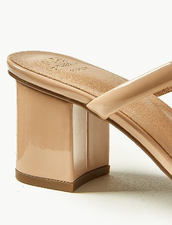 M&S Nude Standard Fit Womens Heels
