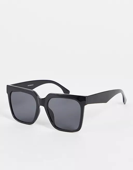 Madein Black Classic Square Mens Sunglasses