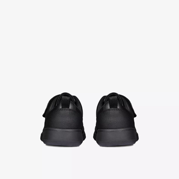 Clarks Black Leather Scape Sky Boys / Mens Shoes