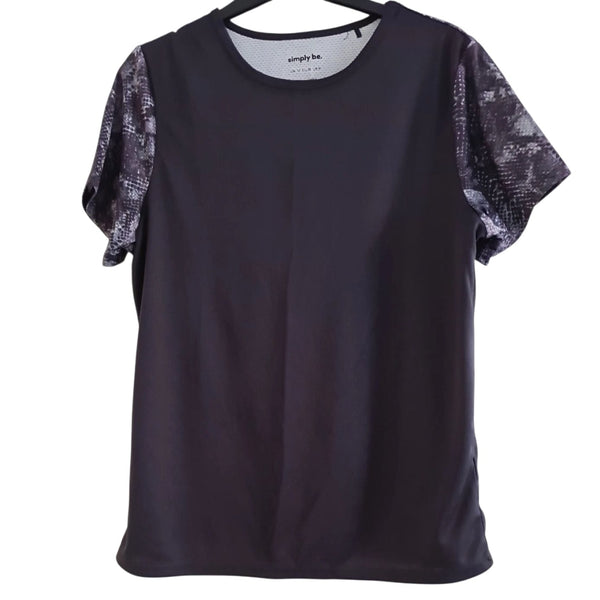 Simply Be Black Womens Top