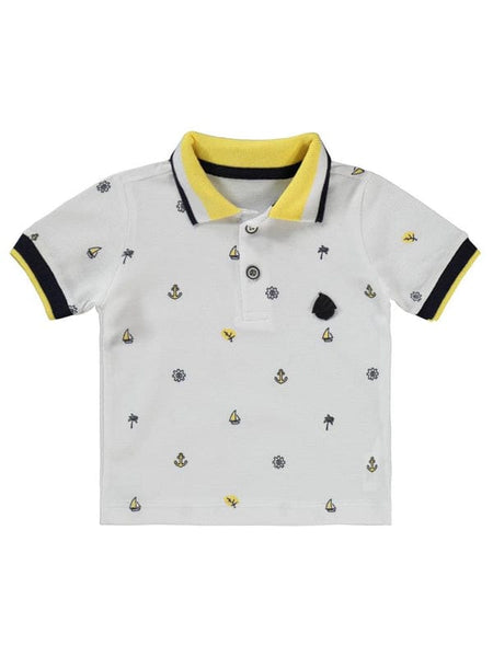 Concept Polo Shirt &Denim Shorts Boys Two Piece Set