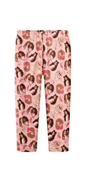 Dolly Wears Pink Girls Leggings