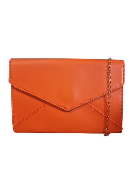 Next Orange Womens Clutch Bag