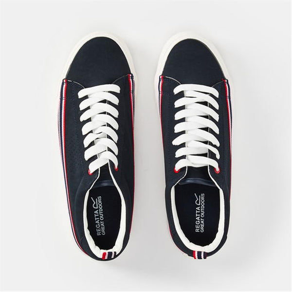 Regatta Navy Stripe Mens Trainers