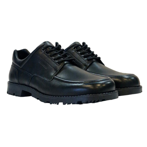 Deakins Black Leather Mens Shoes