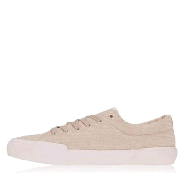 Farah Beige Crowley Corduroy Mens Trainers