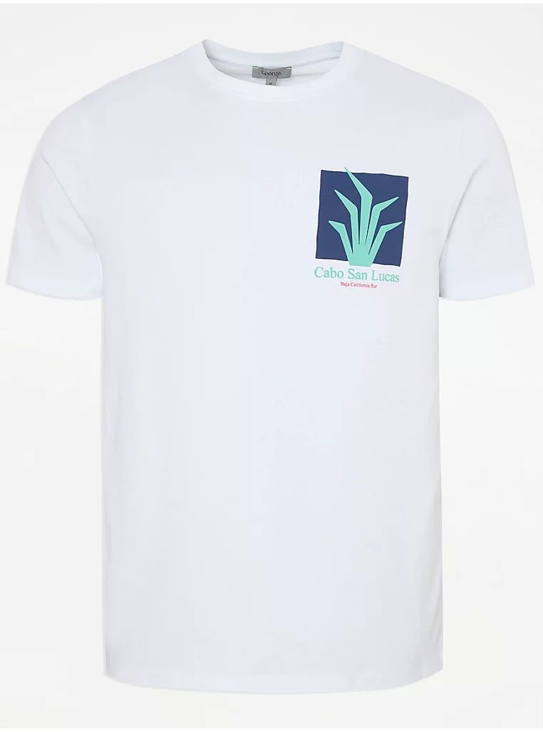 George White Cabo San Lucas Mens T-Shirt