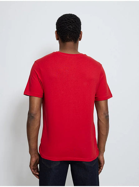 George Red Crew Neck Mens T-Shirt