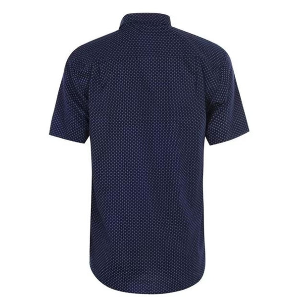 Pierre Cardin Navy Blue Short Sleeve Mens Shirt