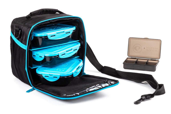 Six Pack Fitness Blue / Black Lunch Bag