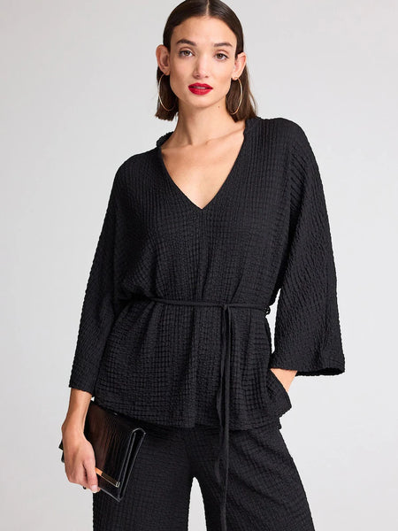 Next Black Textured Tunic Womens Top