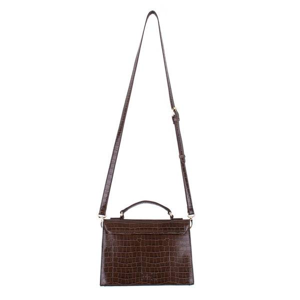 Clarks Brown Cabana Moon Mini Satchel Messenger Womens Bag