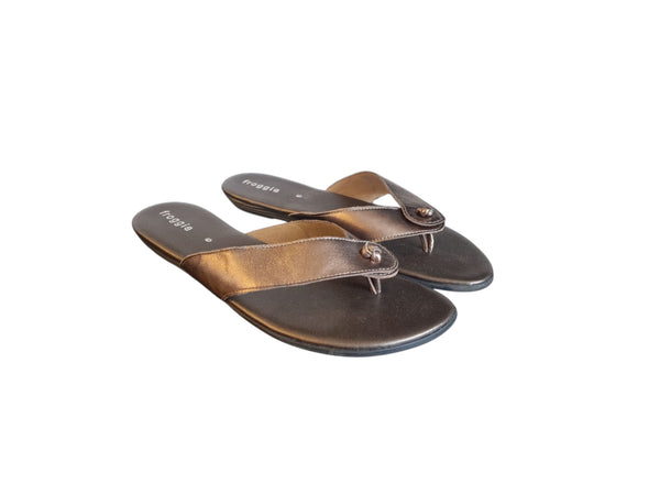 Froggie Metallic Lead Womens Sandals