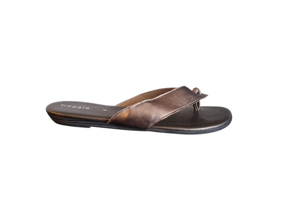 Froggie Metallic Lead Womens Sandals