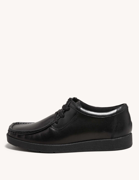 M&S Black Leather Shoes