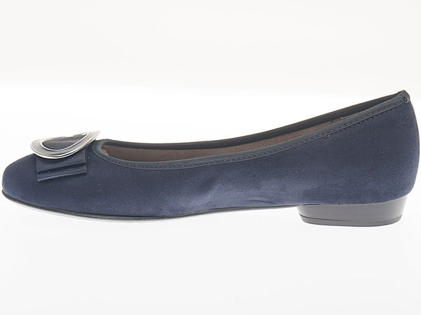 Jenny Navy Womens Flat Shoes