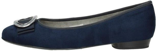 Jenny Navy Womens Flat Shoes