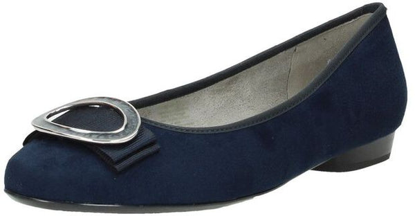 Jenny Navy Womens Flat Shoes